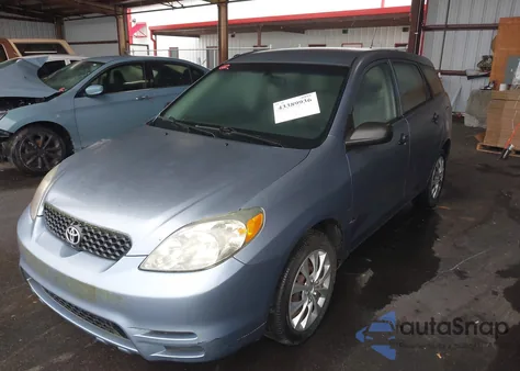 2004 Toyota Matrix Standard z USA, uszkodzony, nr VIN 2T1KR32E34C314097